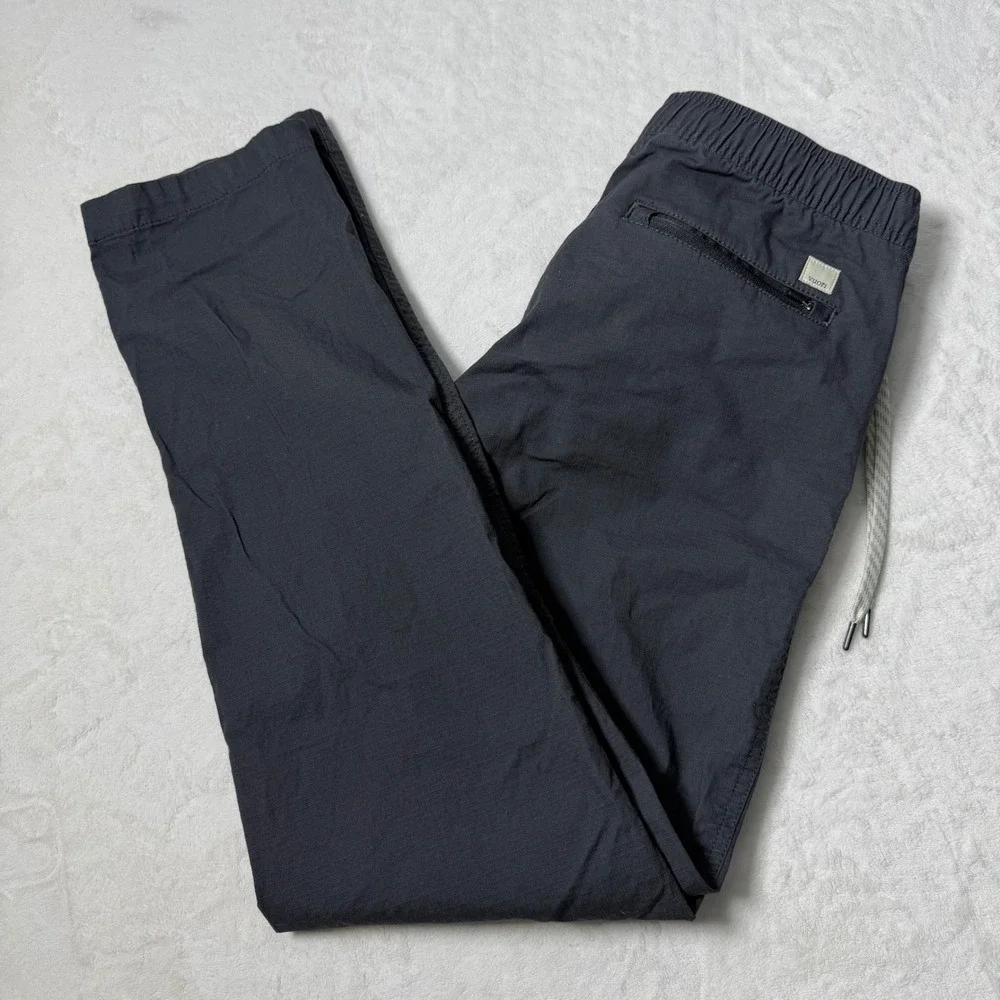 Vuori Womens Size S Ripstop Pants Charcoal Gray Outdoor Hiking 29" Inseam VW401 - Picture 1 of 8
